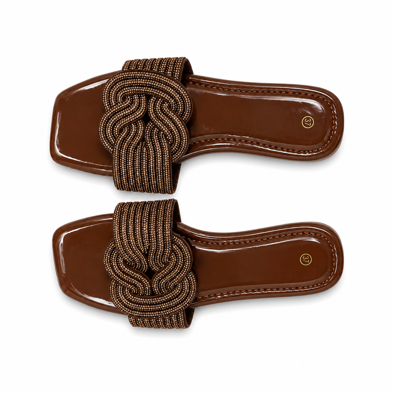 Twist sandals